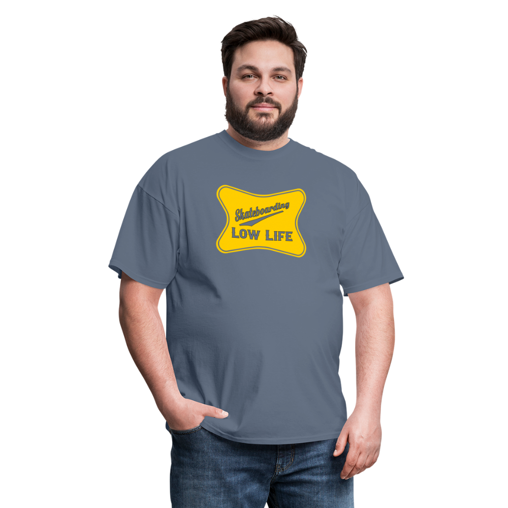 Skateboarding - Yellow - Unisex Classic T-Shirt - denim
