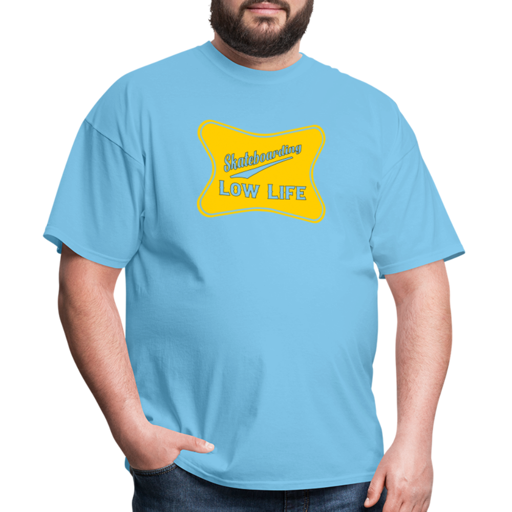 Skateboarding - Yellow - Unisex Classic T-Shirt - aquatic blue