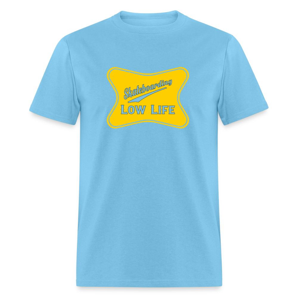 Skateboarding - Yellow - Unisex Classic T-Shirt - aquatic blue