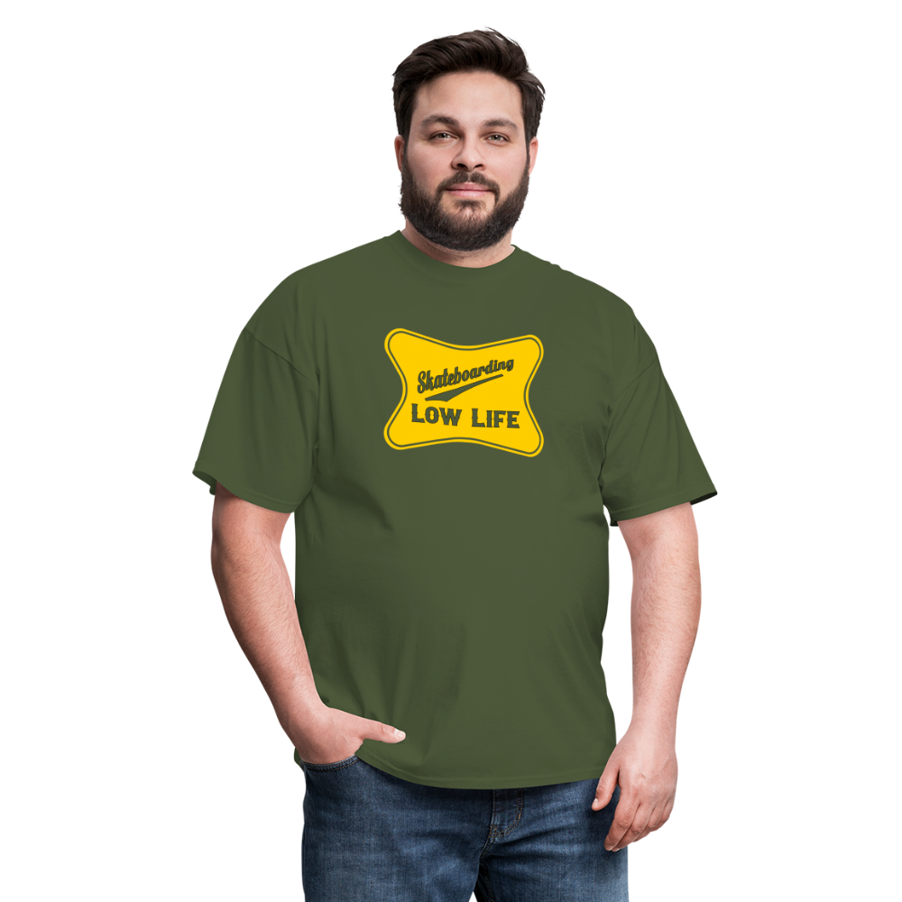 Skateboarding - Yellow - Unisex Classic T-Shirt - military green