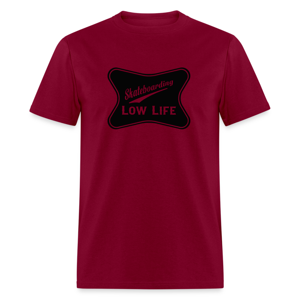 Skateboarding - Black - Unisex Classic T-Shirt - burgundy