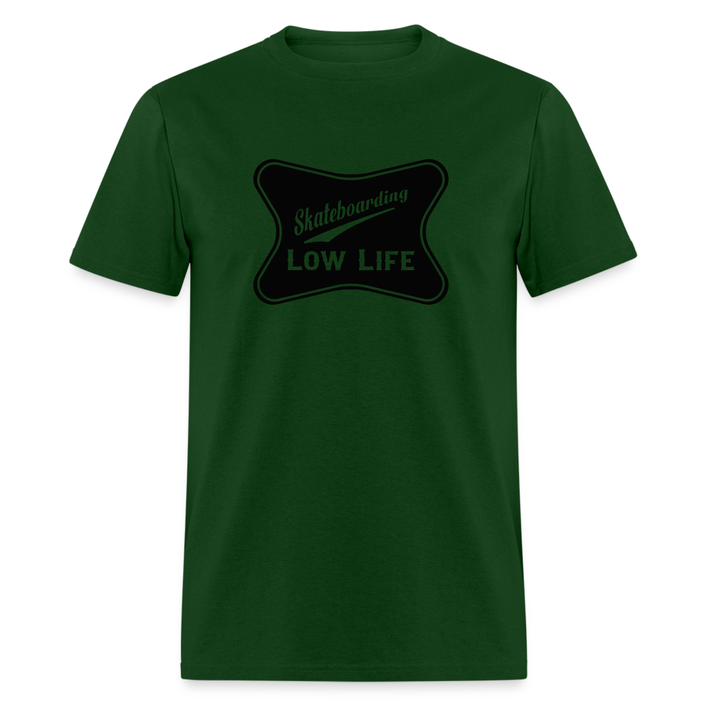 Skateboarding - Black - Unisex Classic T-Shirt - forest green