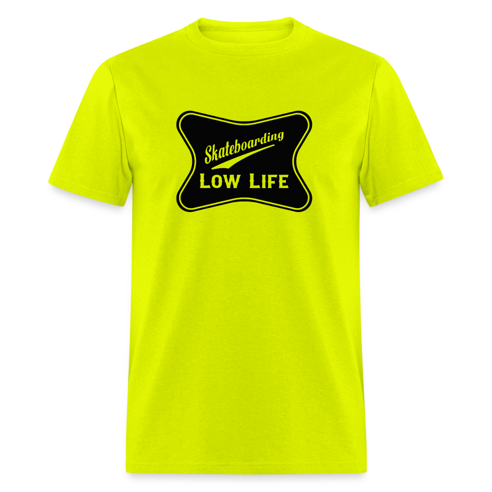 Skateboarding - Black - Unisex Classic T-Shirt - safety green