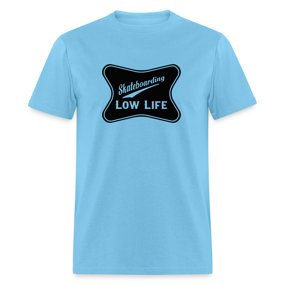 Skateboarding - Black - Unisex Classic T-Shirt - aquatic blue