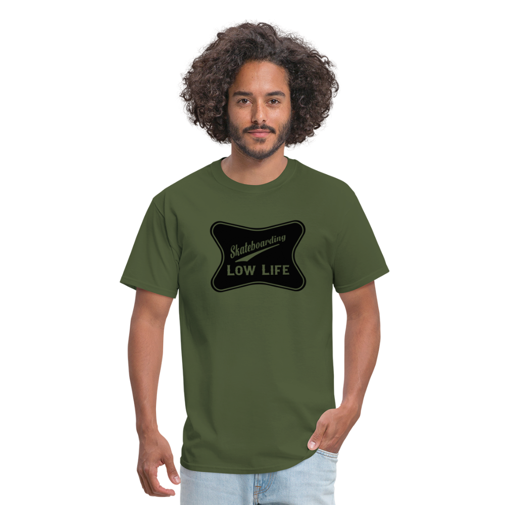 Skateboarding - Black - Unisex Classic T-Shirt - military green