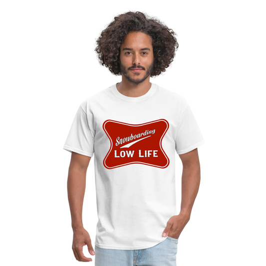 Snowboarding - Red - Unisex Classic T-Shirt - white