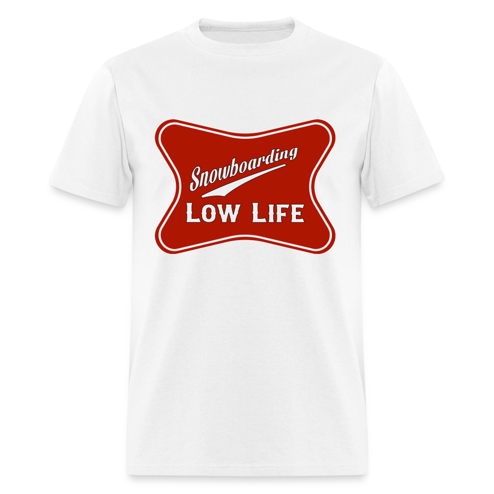 Snowboarding - Red - Unisex Classic T-Shirt - white