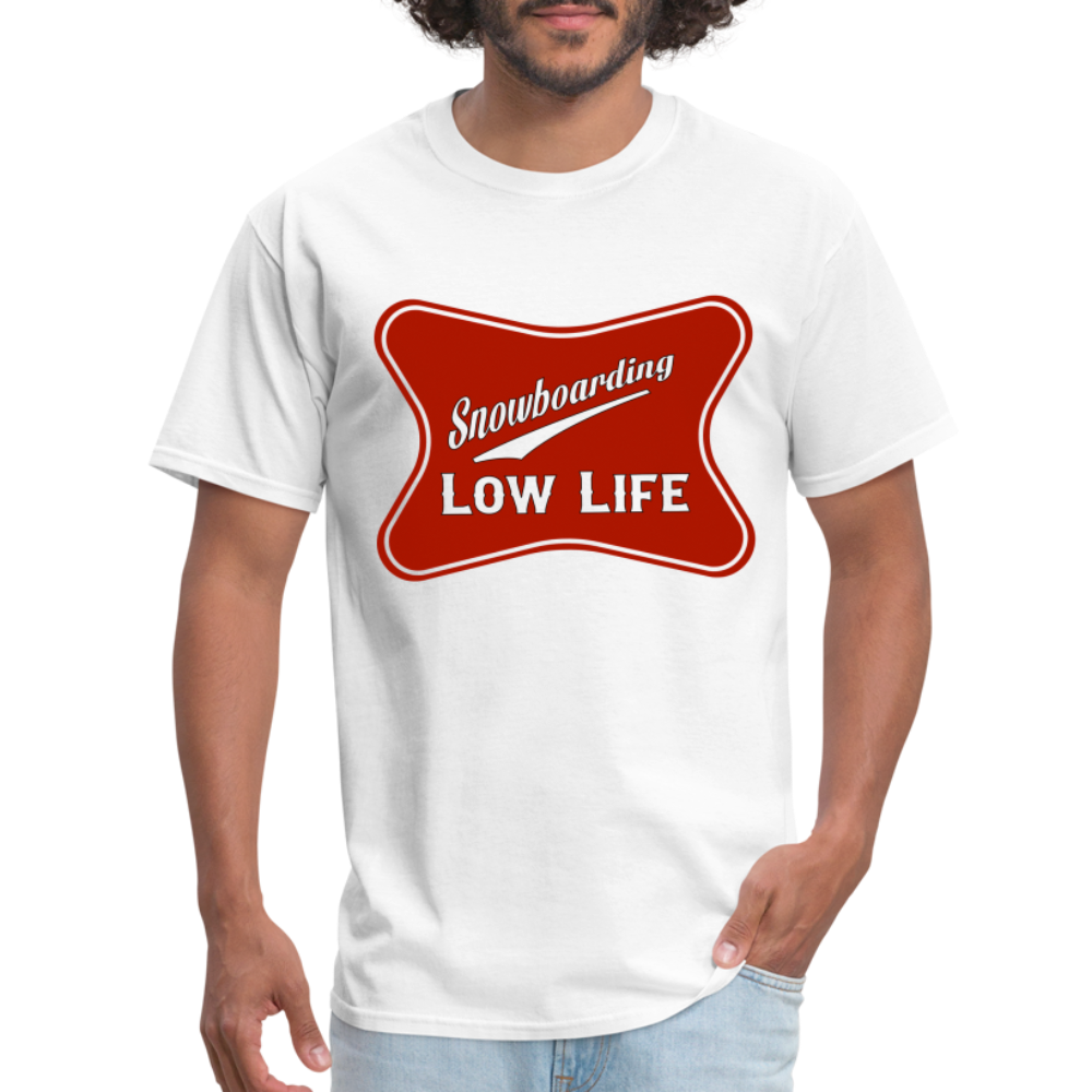 Snowboarding - Red - Unisex Classic T-Shirt - white