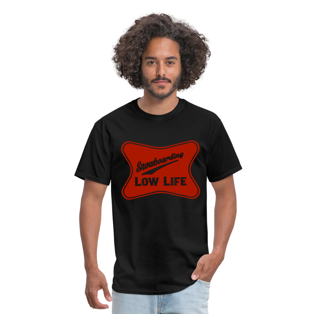 Snowboarding - Red - Unisex Classic T-Shirt - black