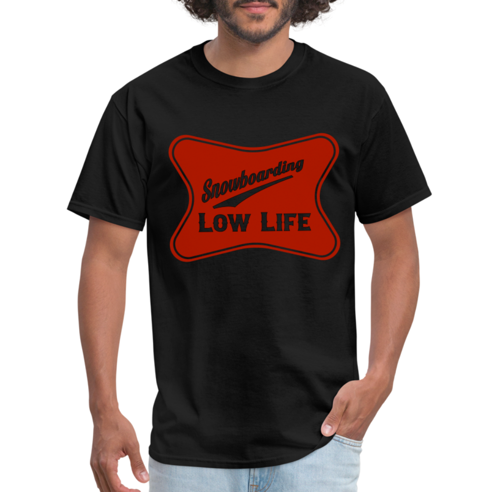 Snowboarding - Red - Unisex Classic T-Shirt - black