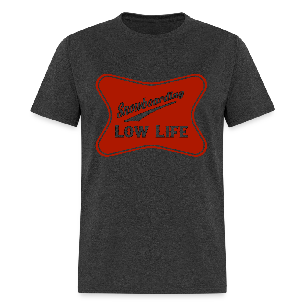 Snowboarding - Red - Unisex Classic T-Shirt - heather black