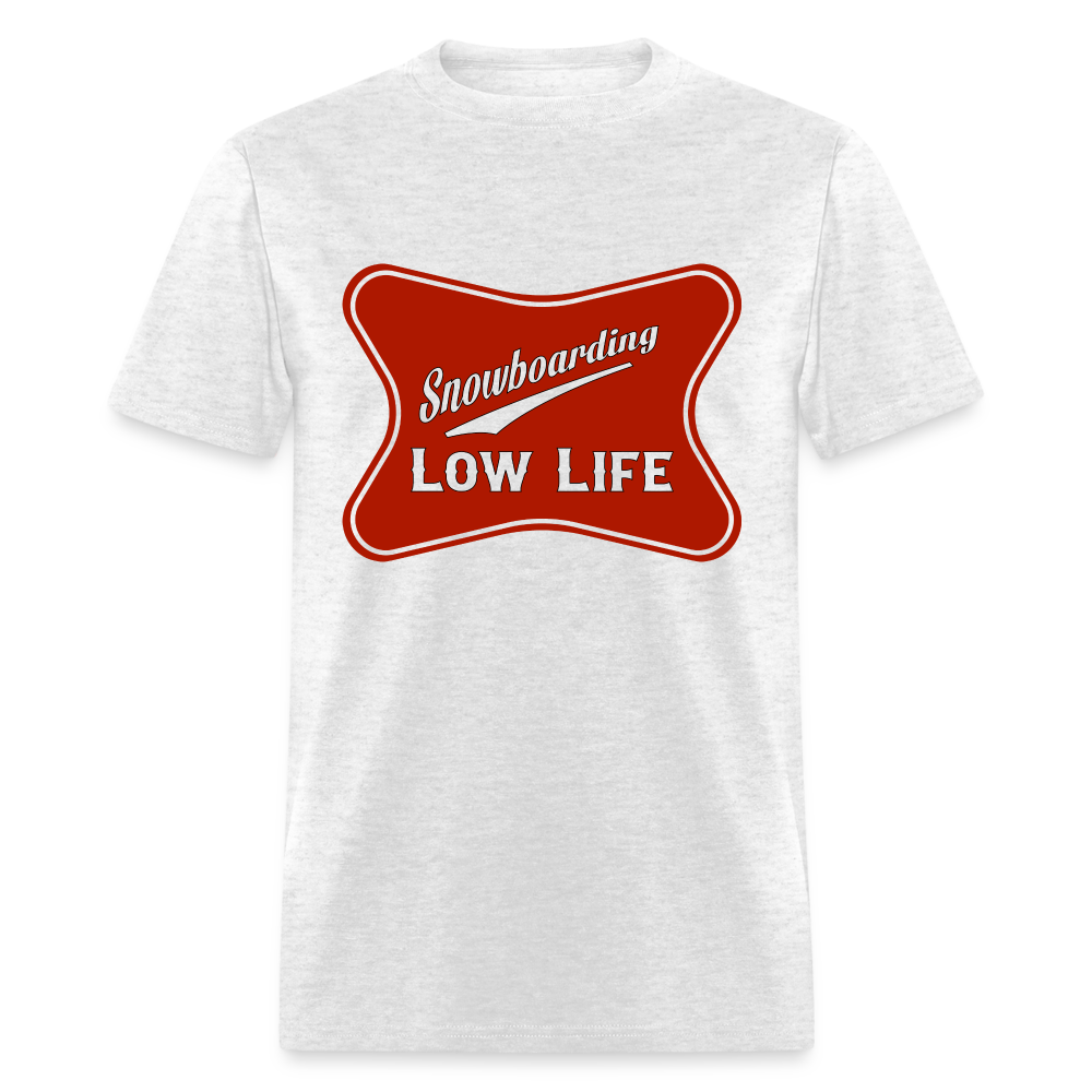 Snowboarding - Red - Unisex Classic T-Shirt - light heather gray