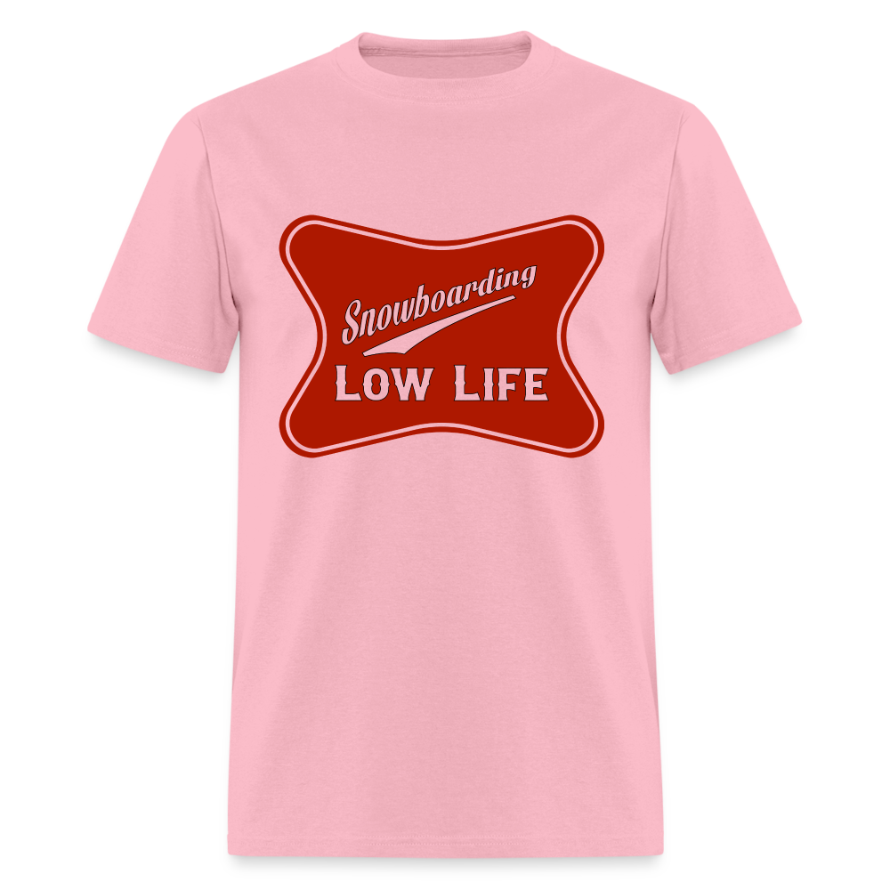 Snowboarding - Red - Unisex Classic T-Shirt - pink