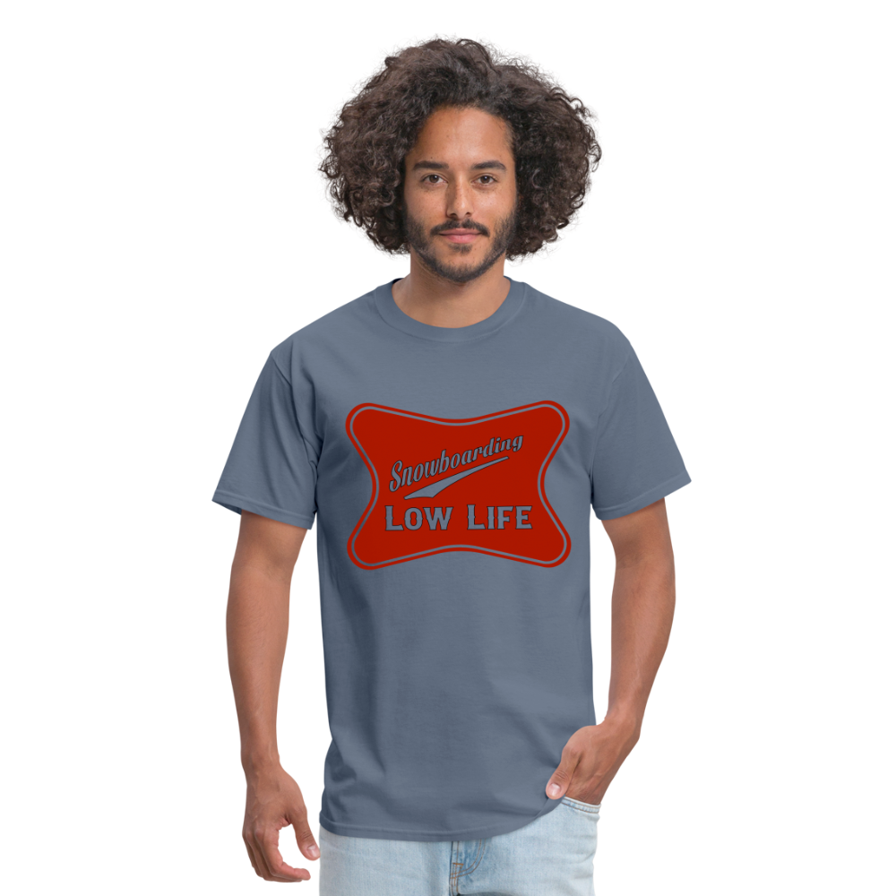 Snowboarding - Red - Unisex Classic T-Shirt - denim