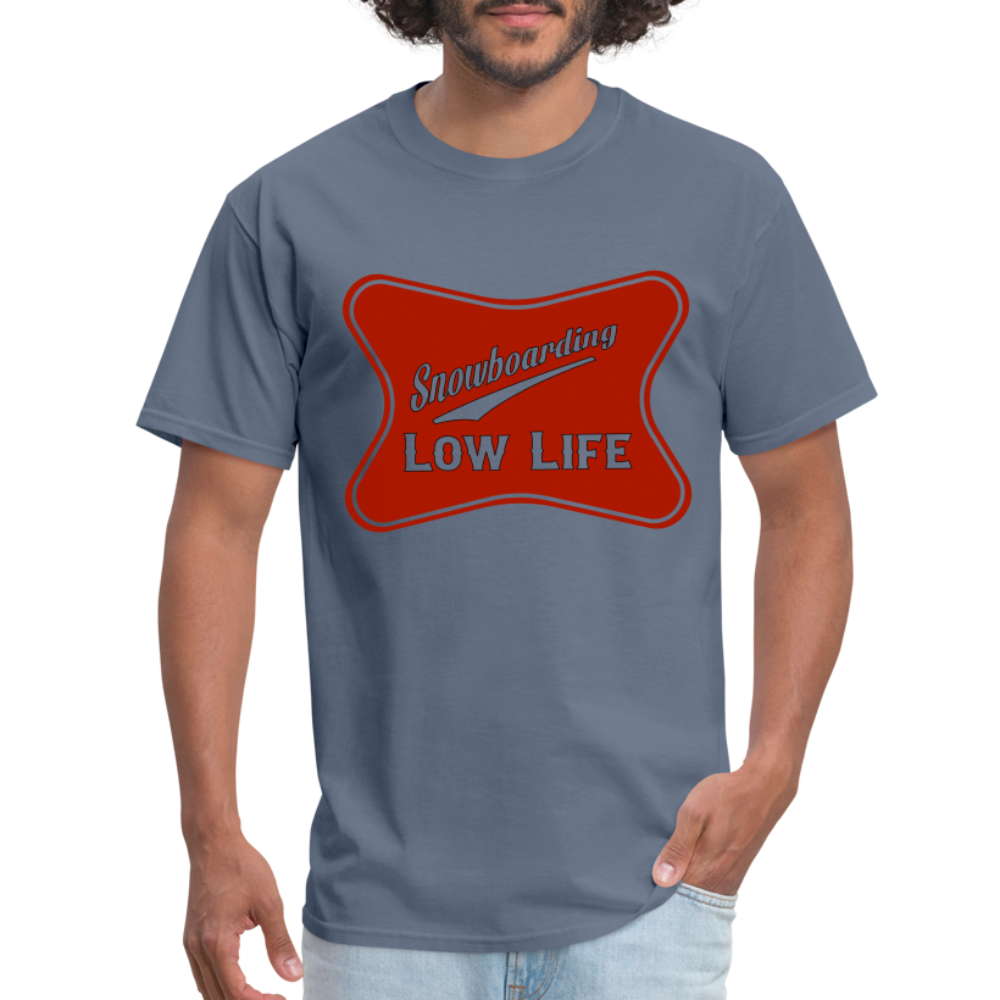 Snowboarding - Red - Unisex Classic T-Shirt - denim