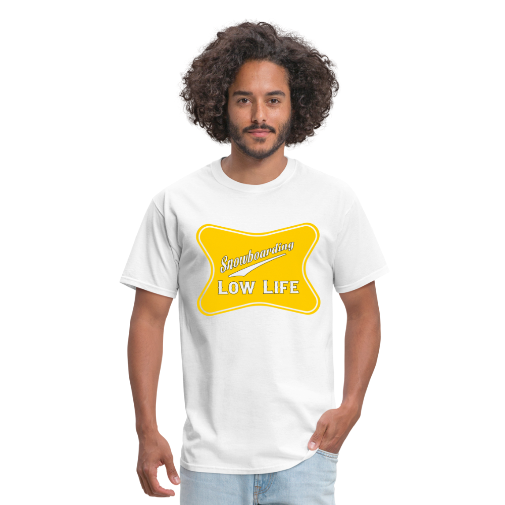 Snowboarding - Yellow - Unisex Classic T-Shirt - white
