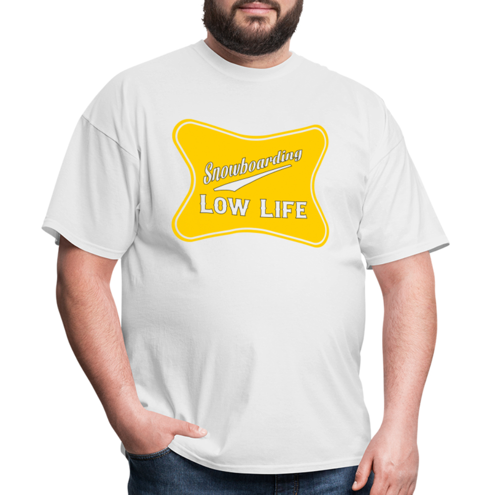Snowboarding - Yellow - Unisex Classic T-Shirt - white