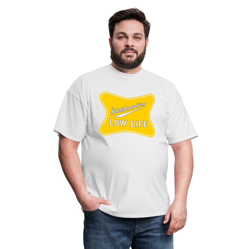 Snowboarding - Yellow - Unisex Classic T-Shirt - white