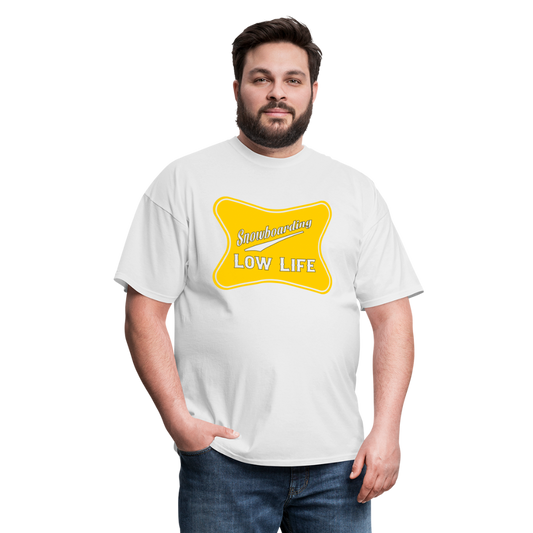 Snowboarding - Yellow - Unisex Classic T-Shirt - white