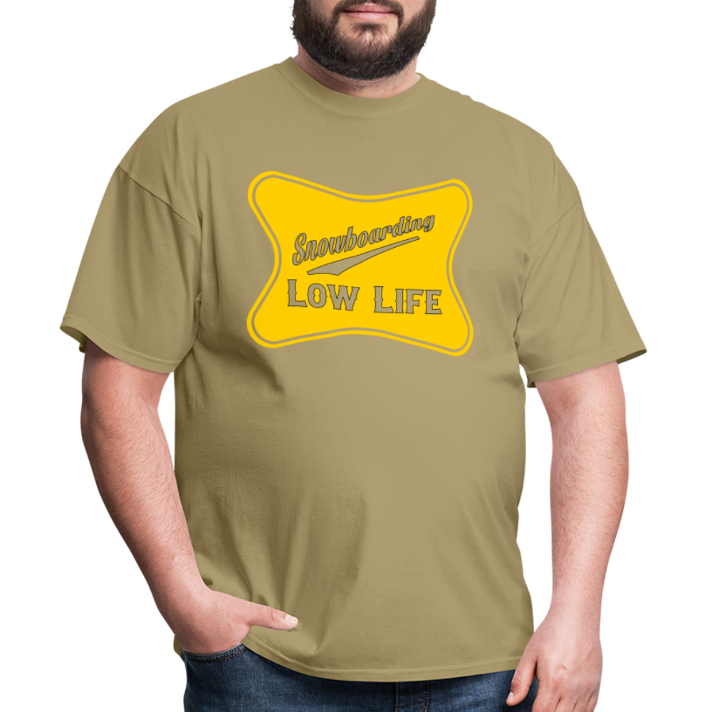Snowboarding - Yellow - Unisex Classic T-Shirt - khaki