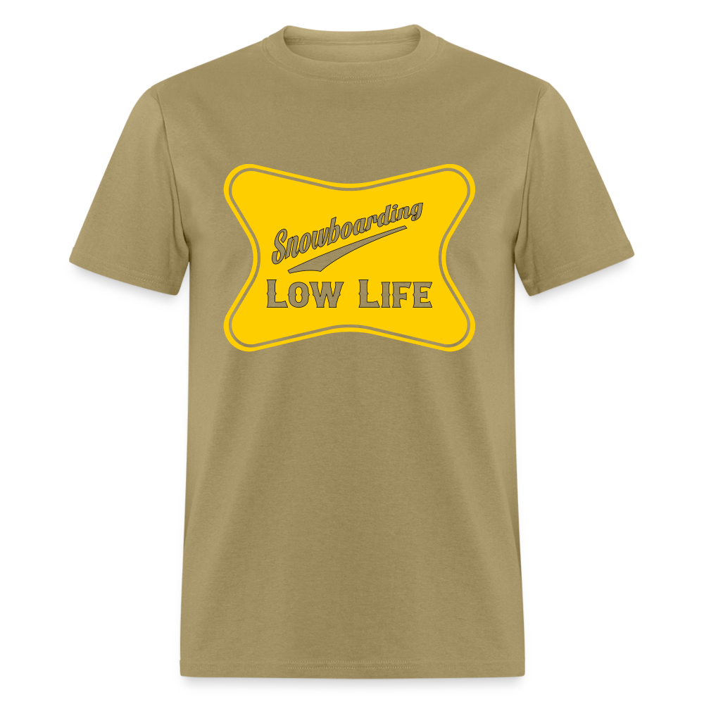 Snowboarding - Yellow - Unisex Classic T-Shirt - khaki