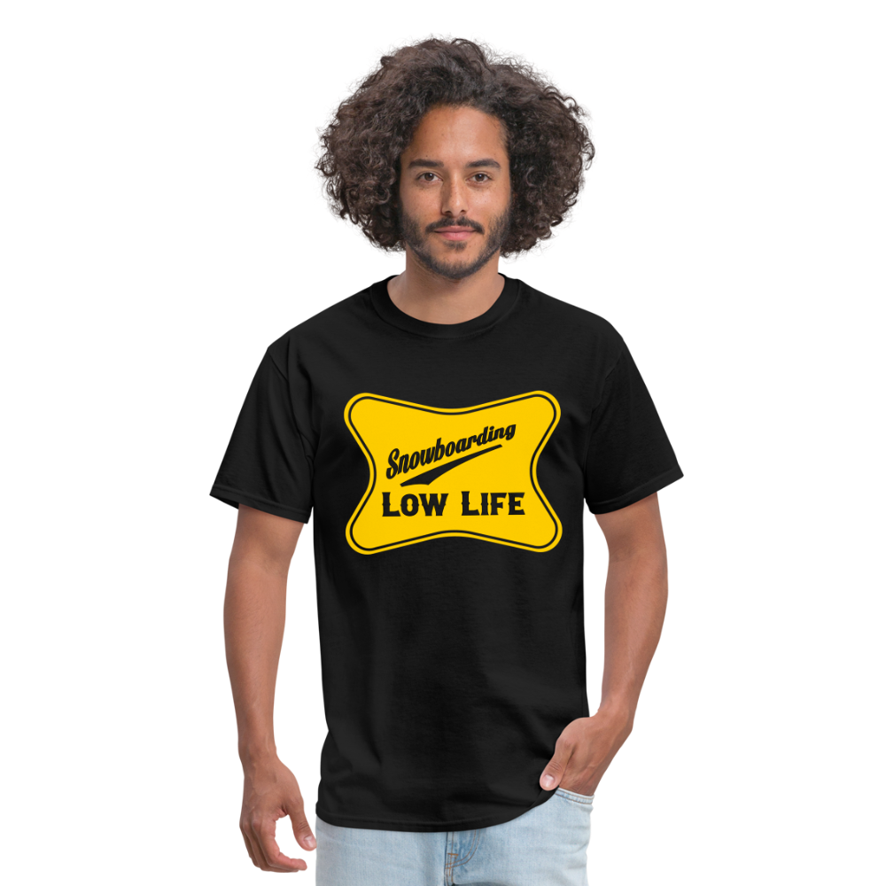 Snowboarding - Yellow - Unisex Classic T-Shirt - black