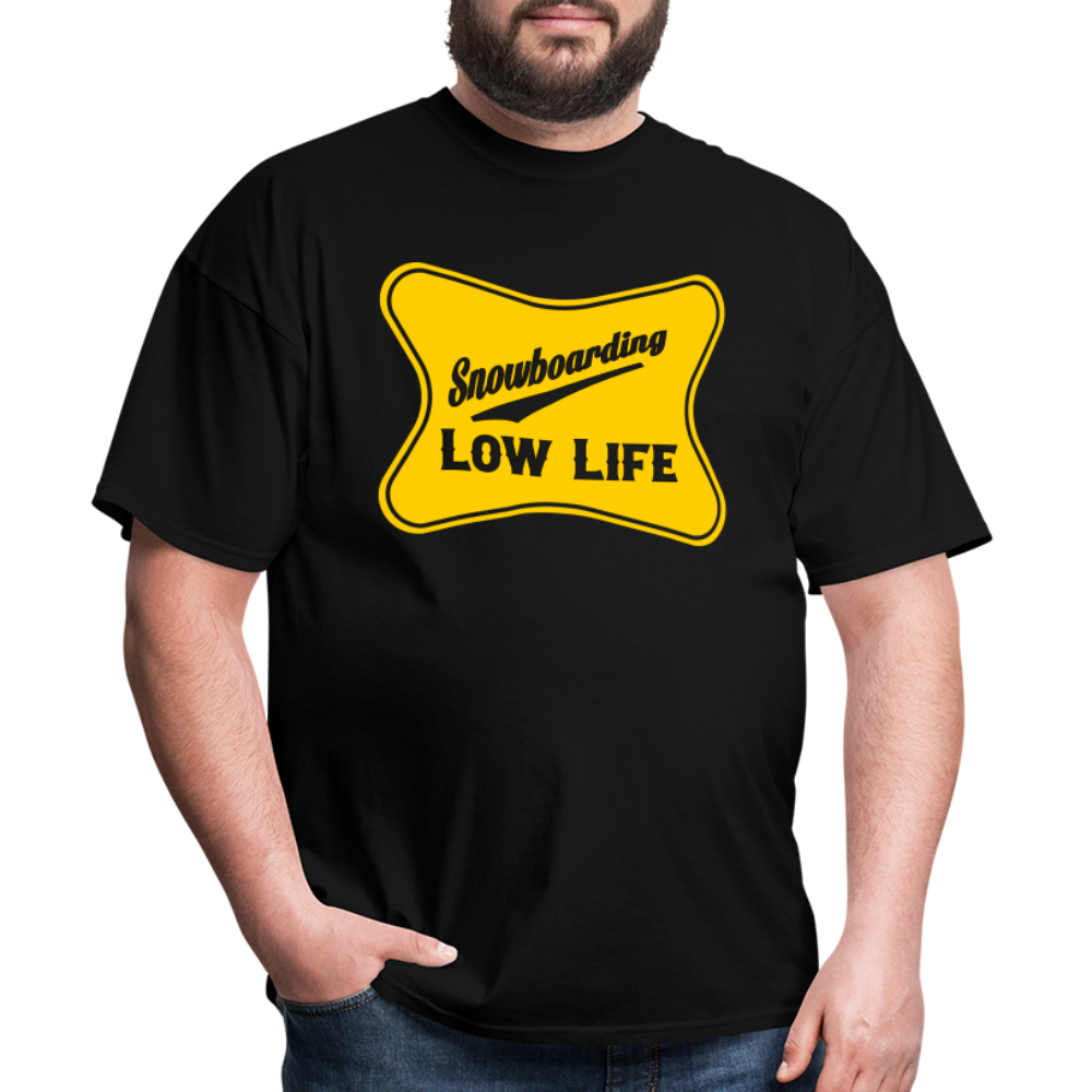 Snowboarding - Yellow - Unisex Classic T-Shirt - black
