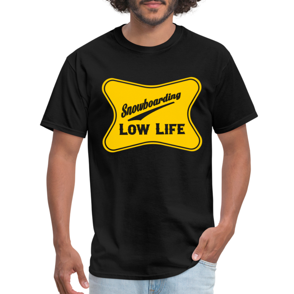 Snowboarding - Yellow - Unisex Classic T-Shirt - black