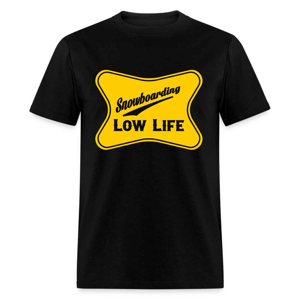 Snowboarding - Yellow - Unisex Classic T-Shirt - black