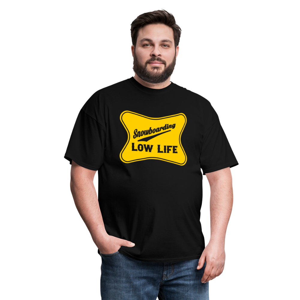 Snowboarding - Yellow - Unisex Classic T-Shirt - black