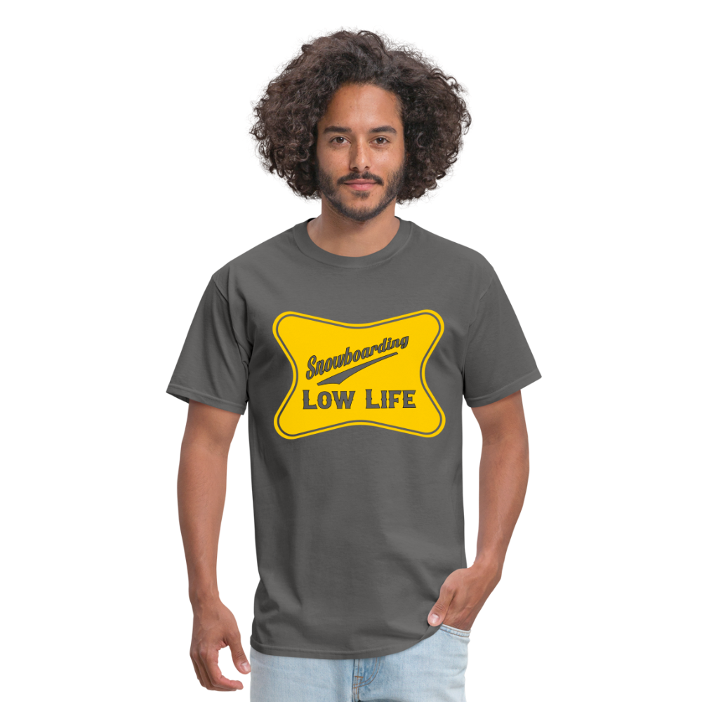 Snowboarding - Yellow - Unisex Classic T-Shirt - charcoal
