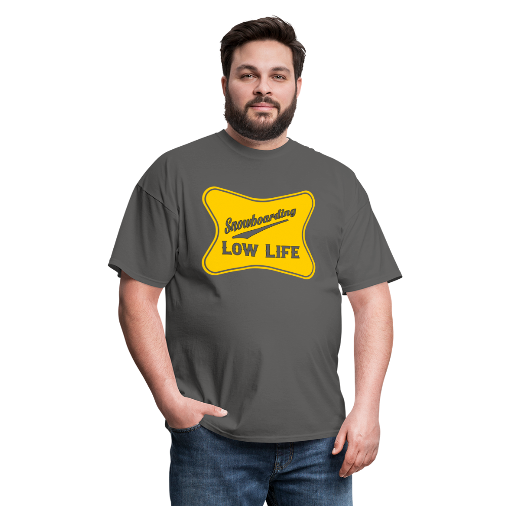 Snowboarding - Yellow - Unisex Classic T-Shirt - charcoal