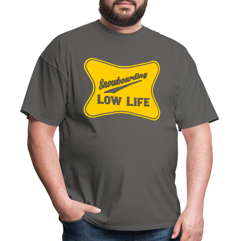 Snowboarding - Yellow - Unisex Classic T-Shirt - charcoal