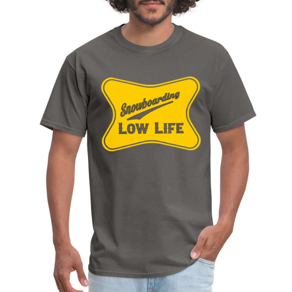 Snowboarding - Yellow - Unisex Classic T-Shirt - charcoal