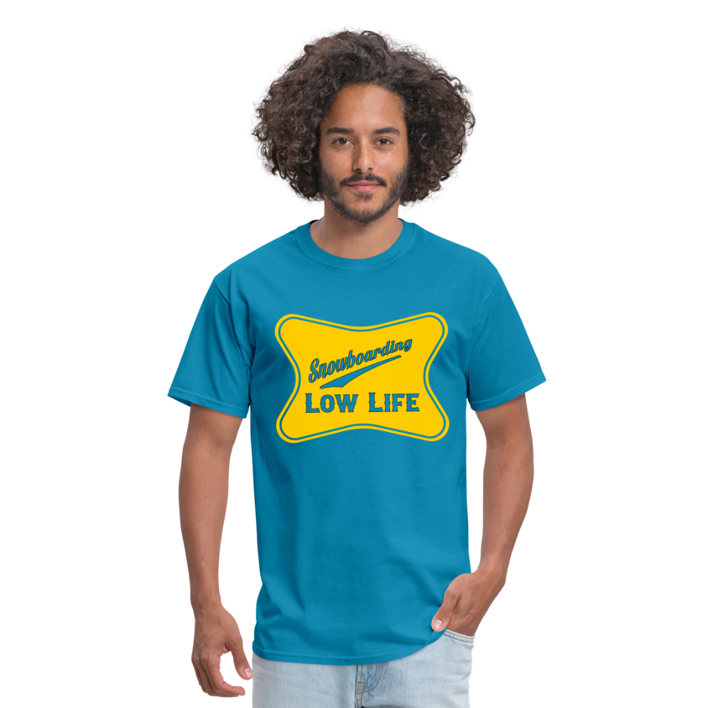 Snowboarding - Yellow - Unisex Classic T-Shirt - turquoise