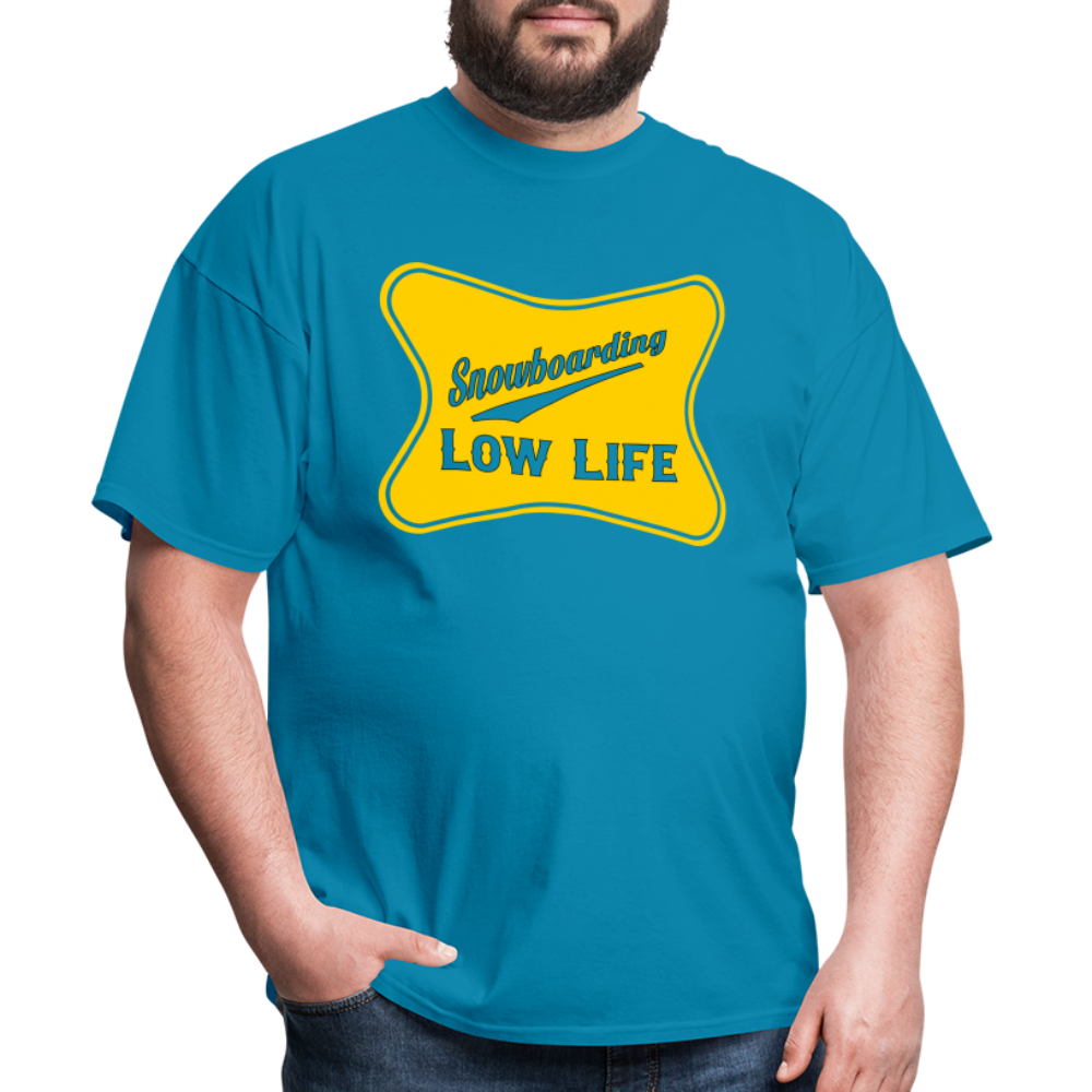Snowboarding - Yellow - Unisex Classic T-Shirt - turquoise