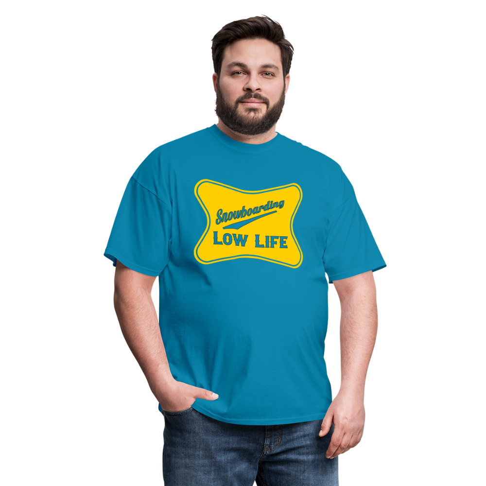 Snowboarding - Yellow - Unisex Classic T-Shirt - turquoise