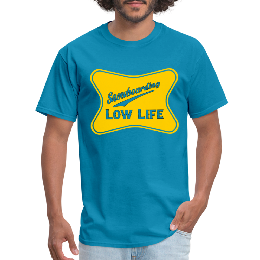 Snowboarding - Yellow - Unisex Classic T-Shirt - turquoise