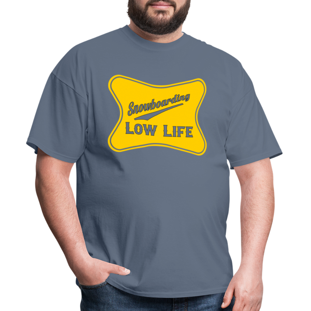 Snowboarding - Yellow - Unisex Classic T-Shirt - denim
