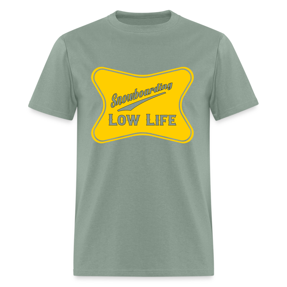 Snowboarding - Yellow - Unisex Classic T-Shirt - sage