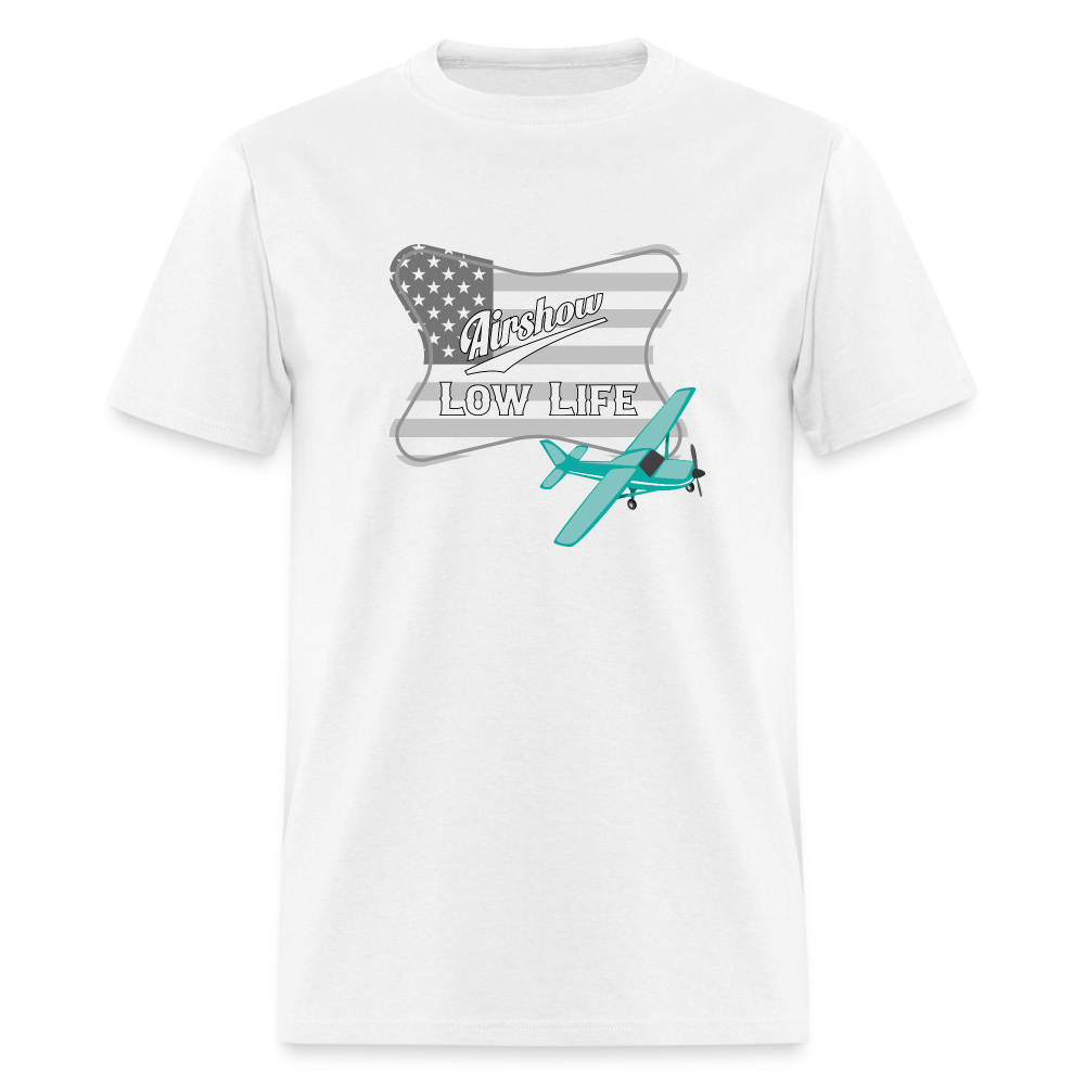 Airshow in Gray & White (Unisex) Classic T-Shirt - white
