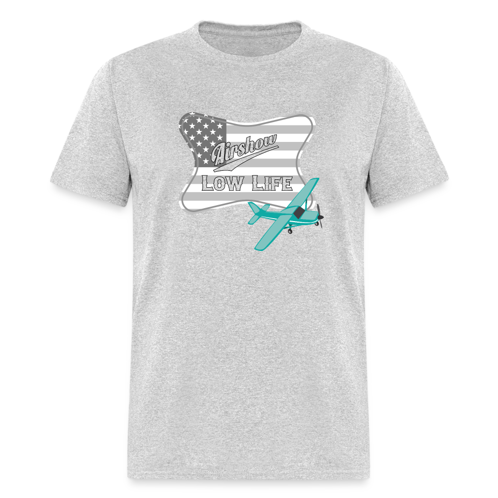 Airshow in Gray & White (Unisex) Classic T-Shirt - heather gray