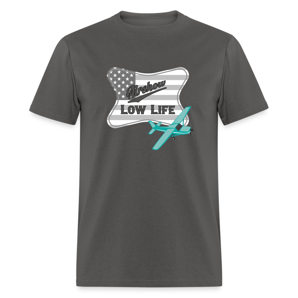 Airshow in Gray & White (Unisex) Classic T-Shirt - charcoal