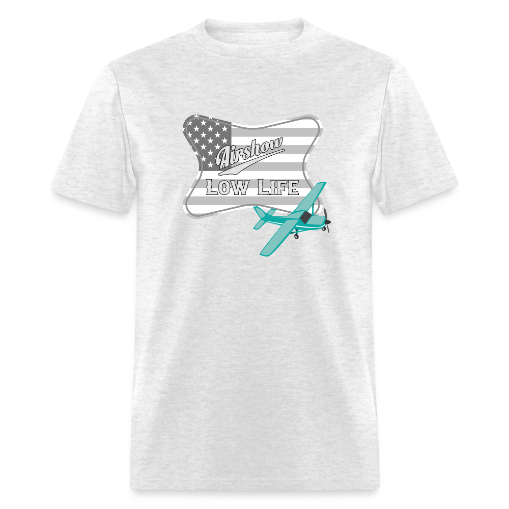 Airshow in Gray & White (Unisex) Classic T-Shirt - light heather gray