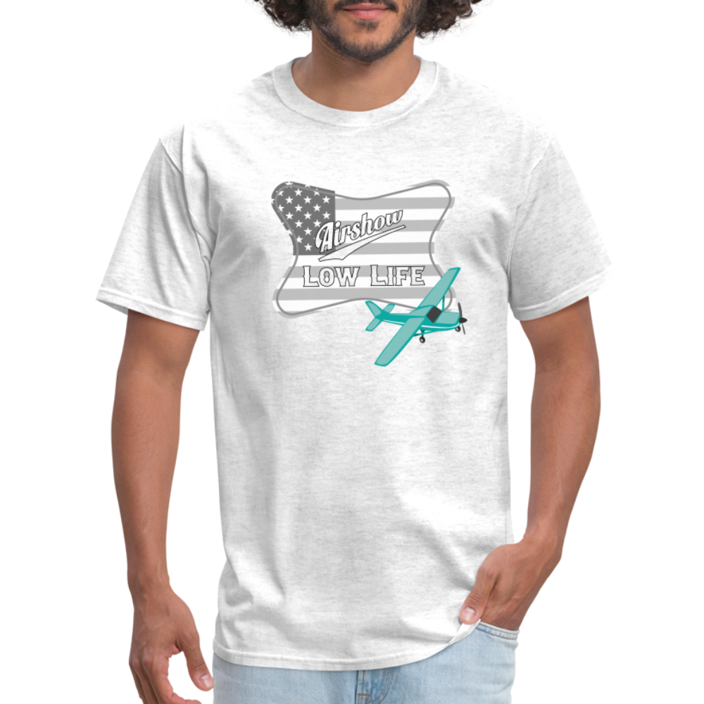 Airshow in Gray & White (Unisex) Classic T-Shirt - light heather gray