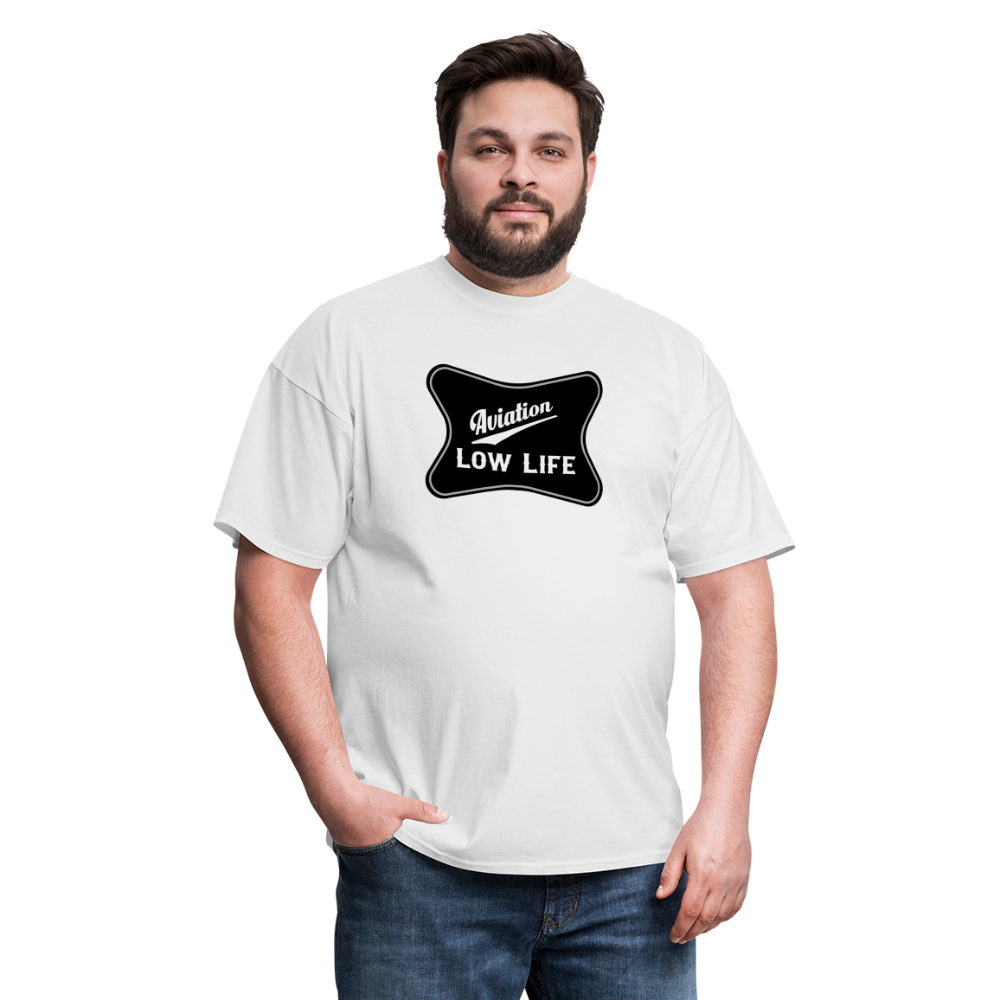 Aviation in Black (Unisex) Classic T-Shirt - white