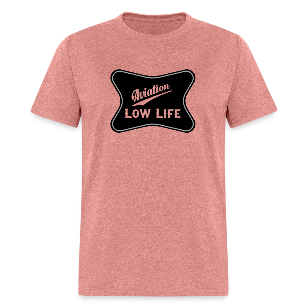 Aviation in Black (Unisex) Classic T-Shirt - heather mauve