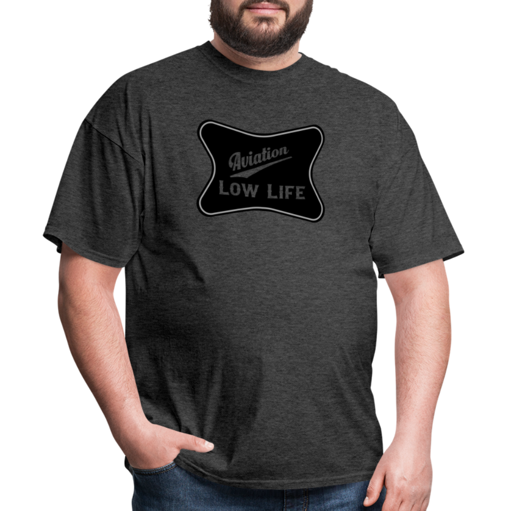 Aviation in Black (Unisex) Classic T-Shirt - heather black