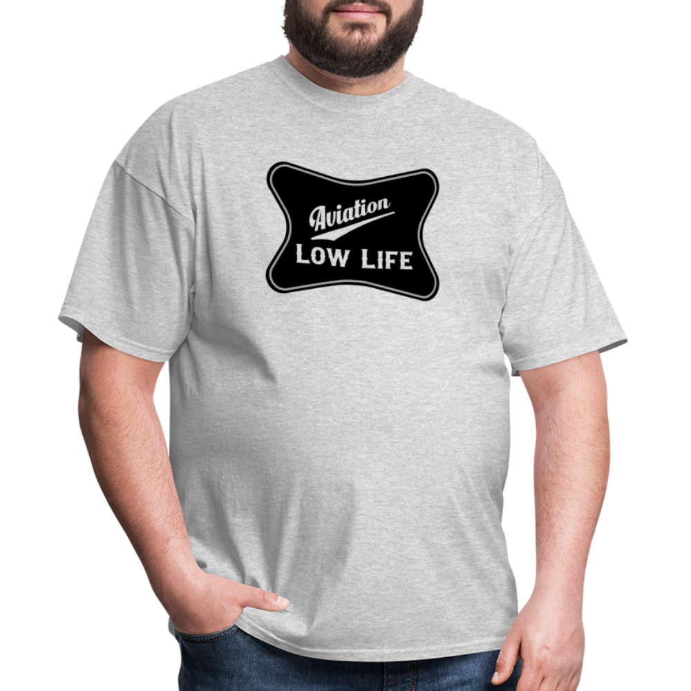 Aviation in Black (Unisex) Classic T-Shirt - heather gray