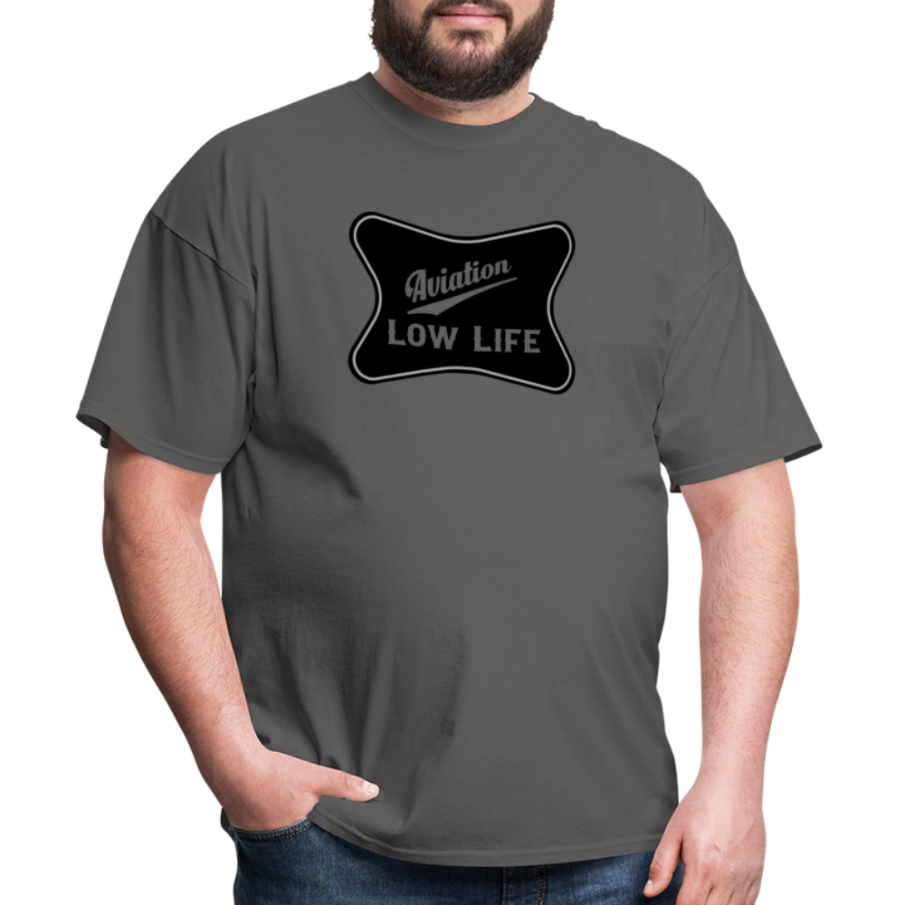 Aviation in Black (Unisex) Classic T-Shirt - charcoal